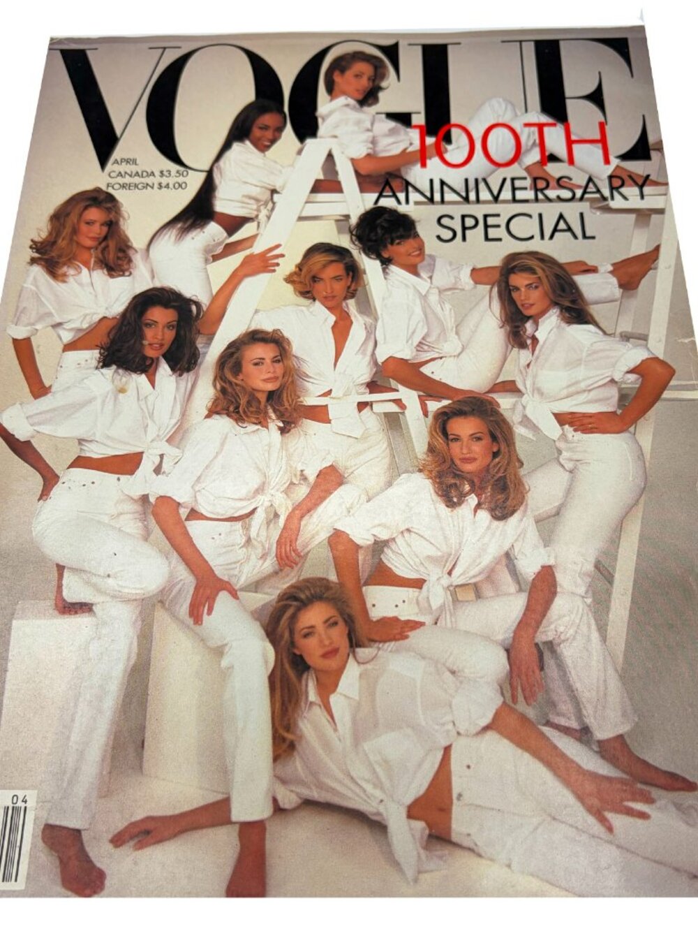Vogue magazine 100th Anniversary Special Top Models on the cover COLLECTIBLE